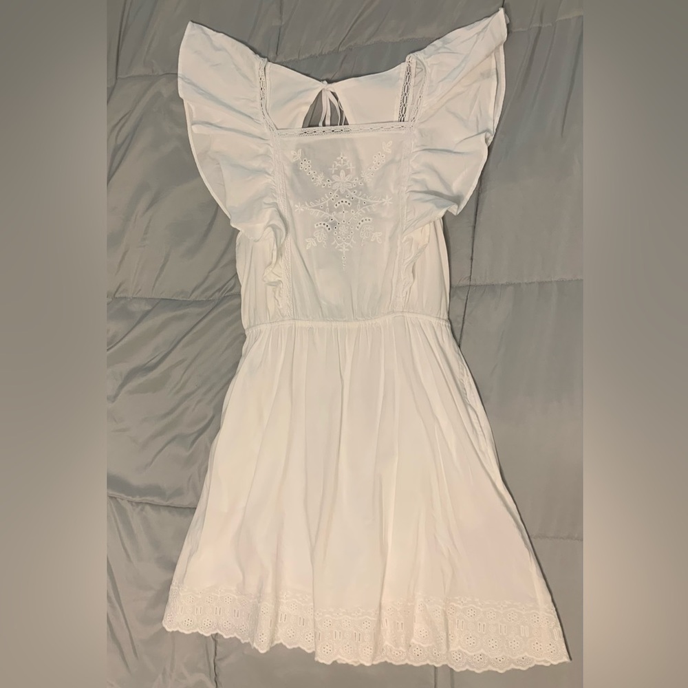 OLD NAVY white sundress size M